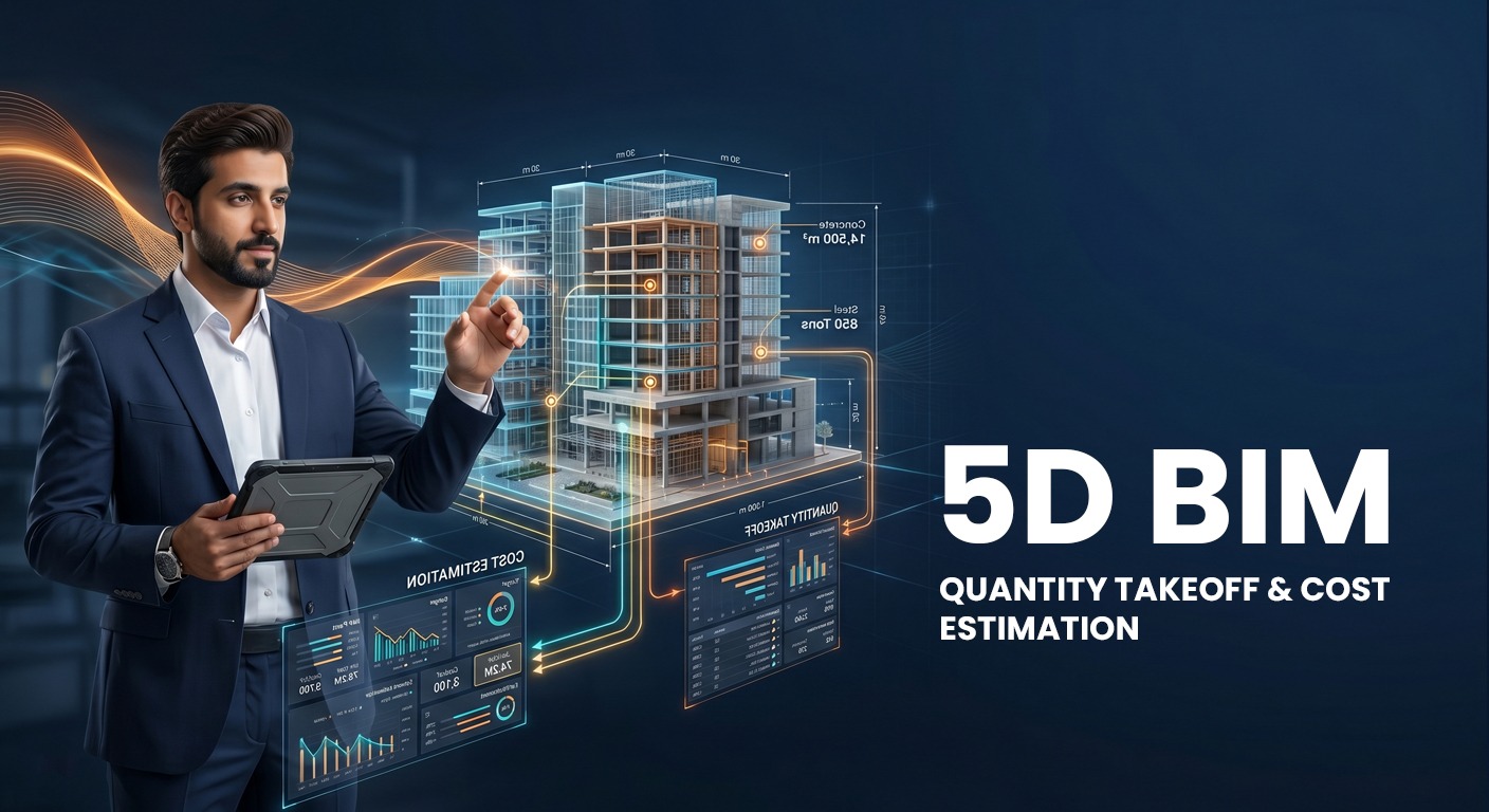 5D BIM Quantity Takeoff & Cost Estimation