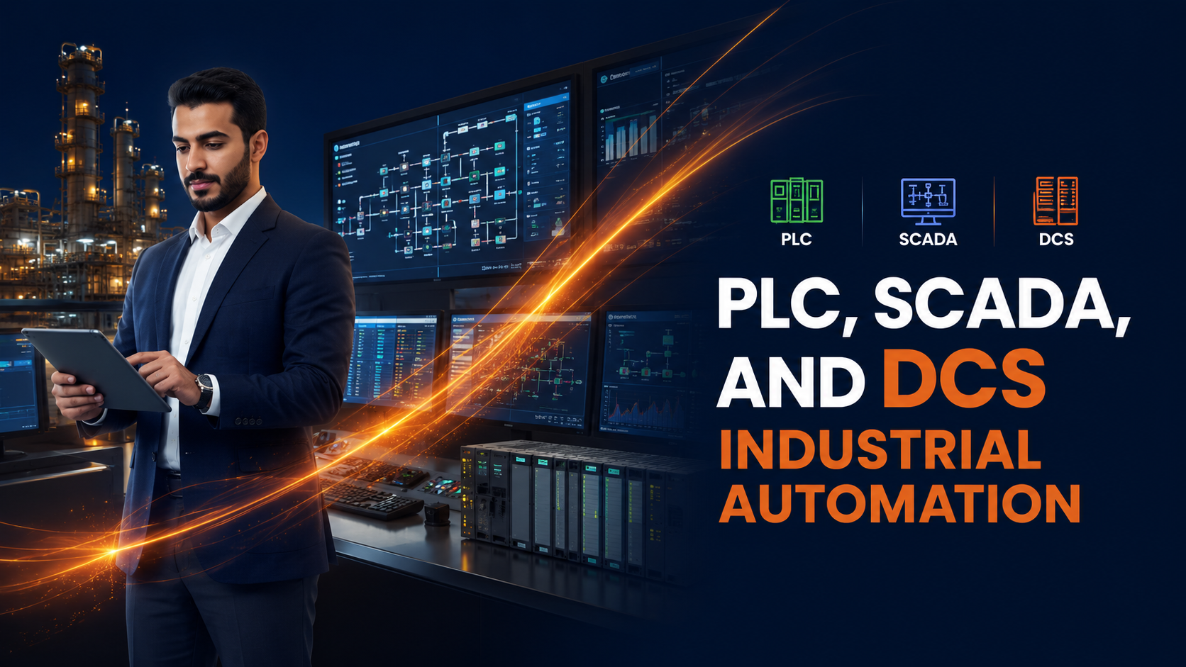 PLC, SCADA and DCS Industrial Automation