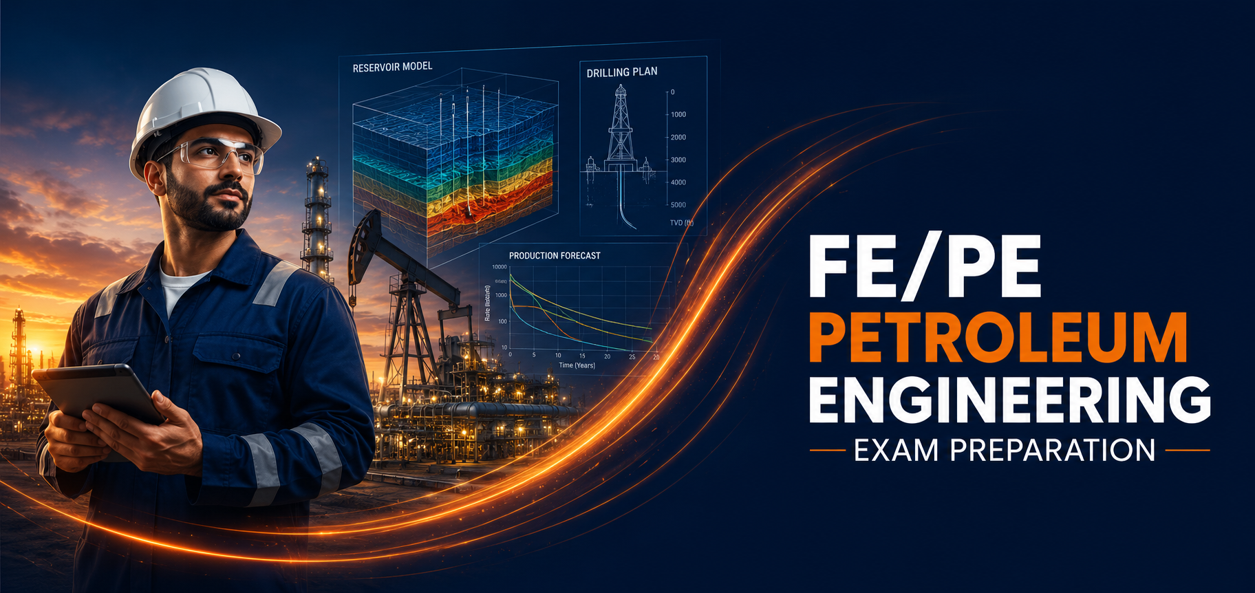 FE/PE Petroleum Engineering Exam Preparation