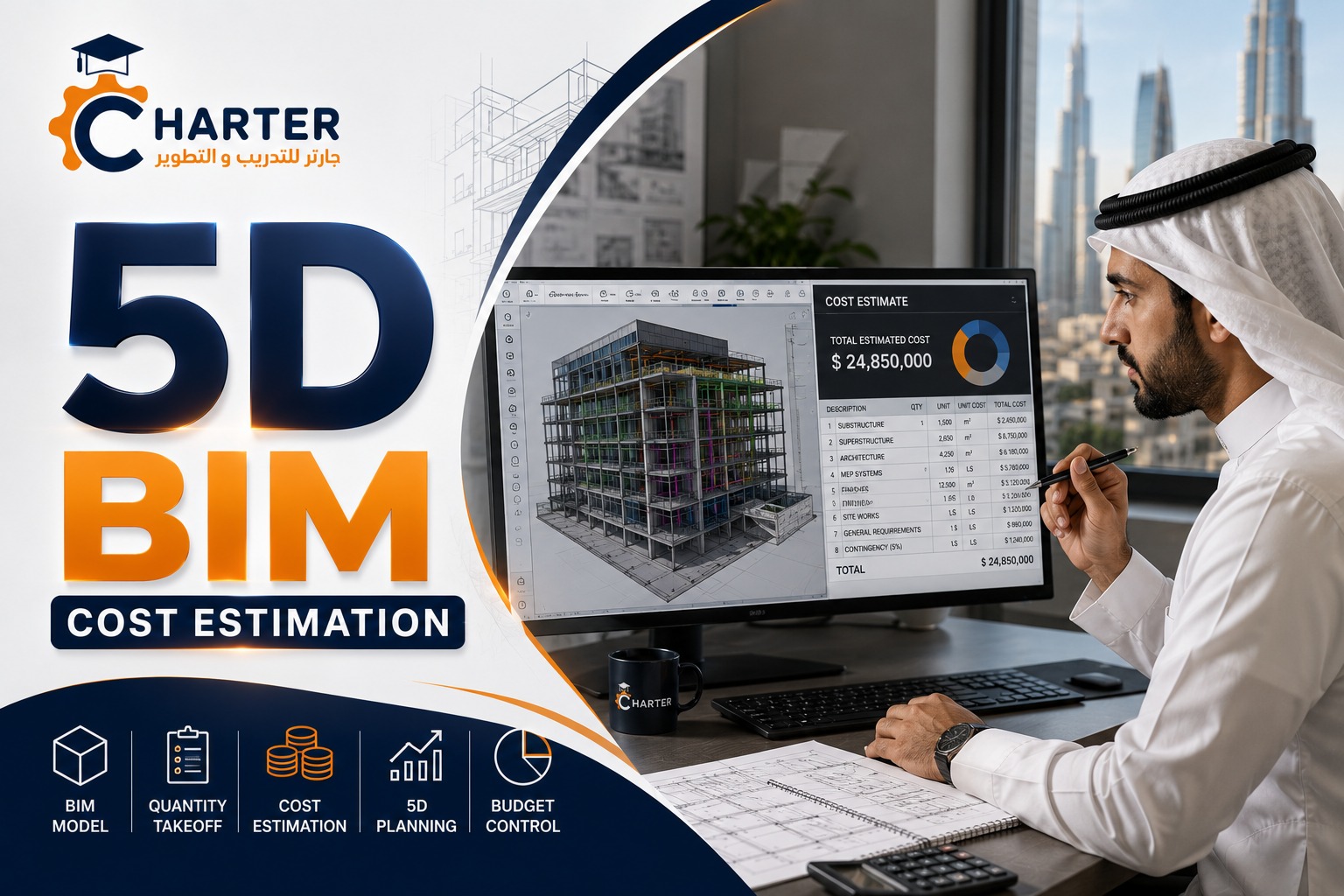 5D BIM Cost Estimation